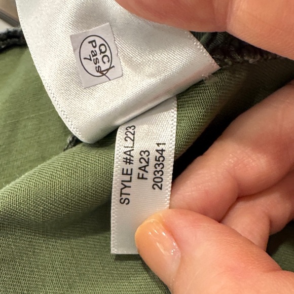 J. Crew Black Utility Jacket with Gold Buttons - Picture 8 of 8